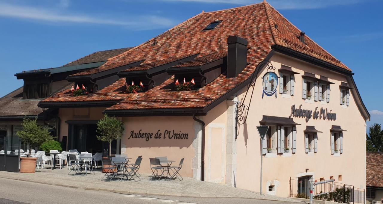 Auberge De L'Union Арзье Экстерьер фото